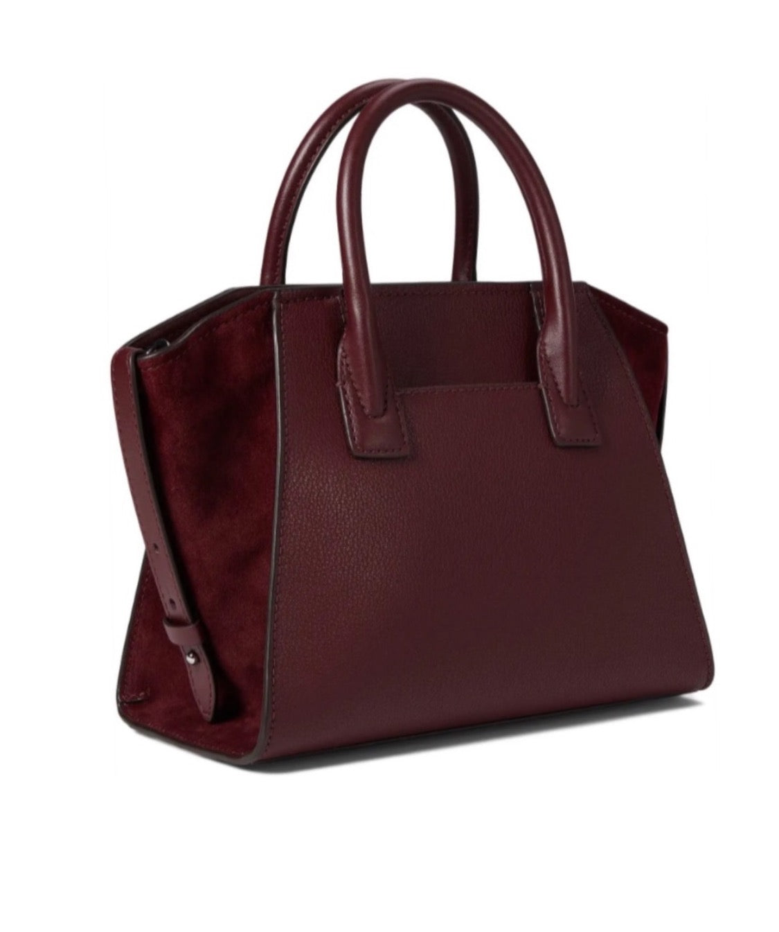 NWT Michael Kors Avril Small Leather/Suede Satchel