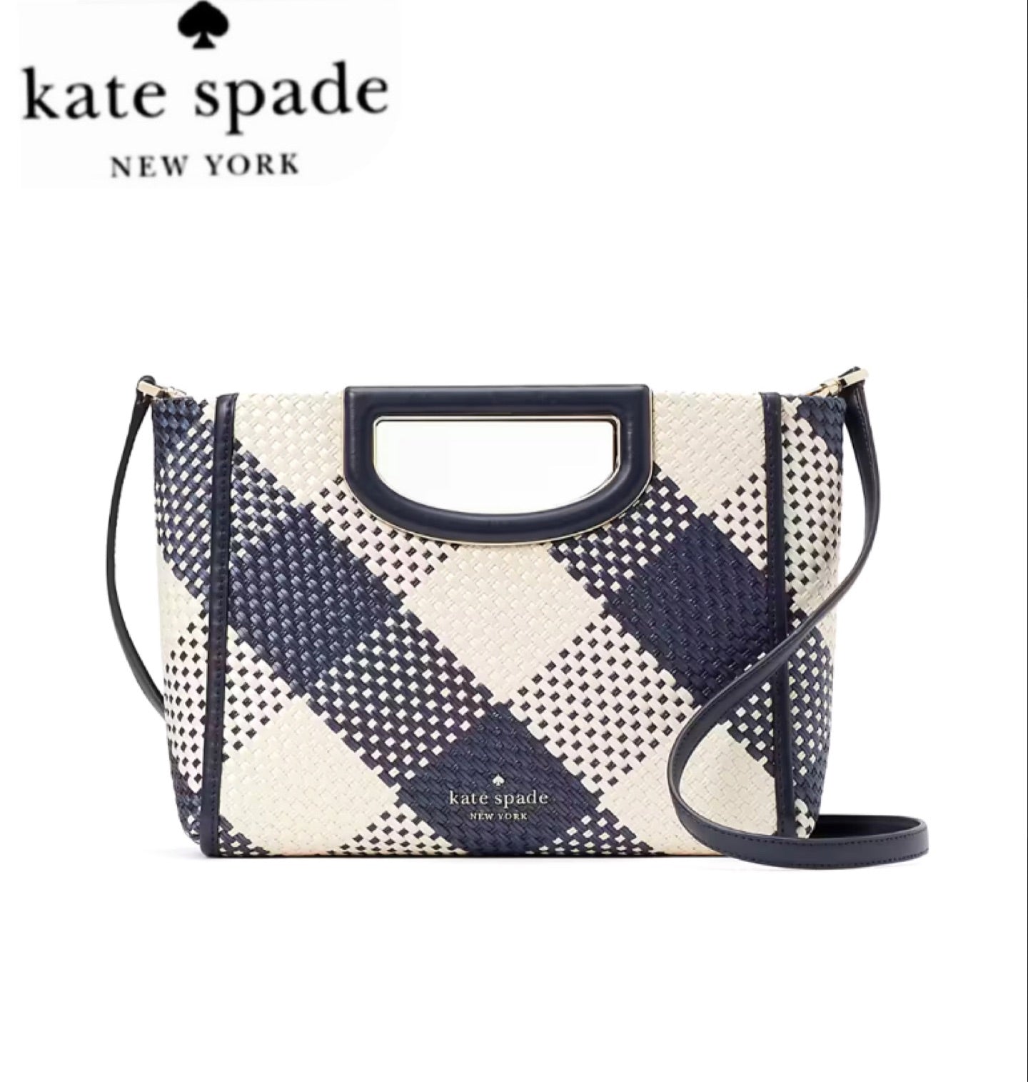 Kate Spade Alexia Gingham Crossbody