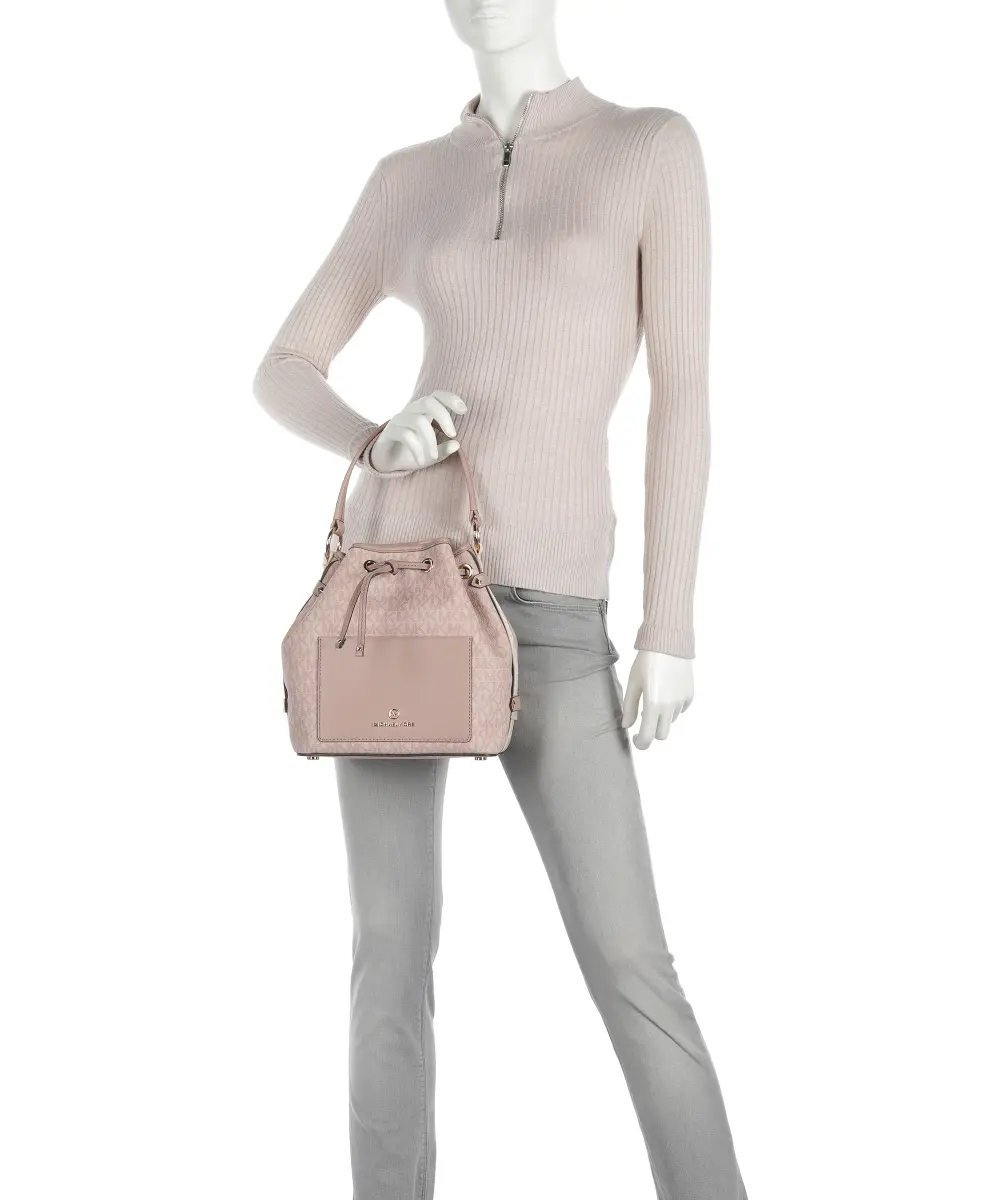MICHAEL KORS Maeve Medium Bucket Bag Signature Canvas