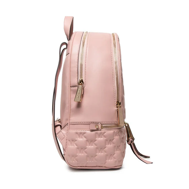 MICHAEL MICHAEL KORS Rhea Logo Embossed Leather Backpack