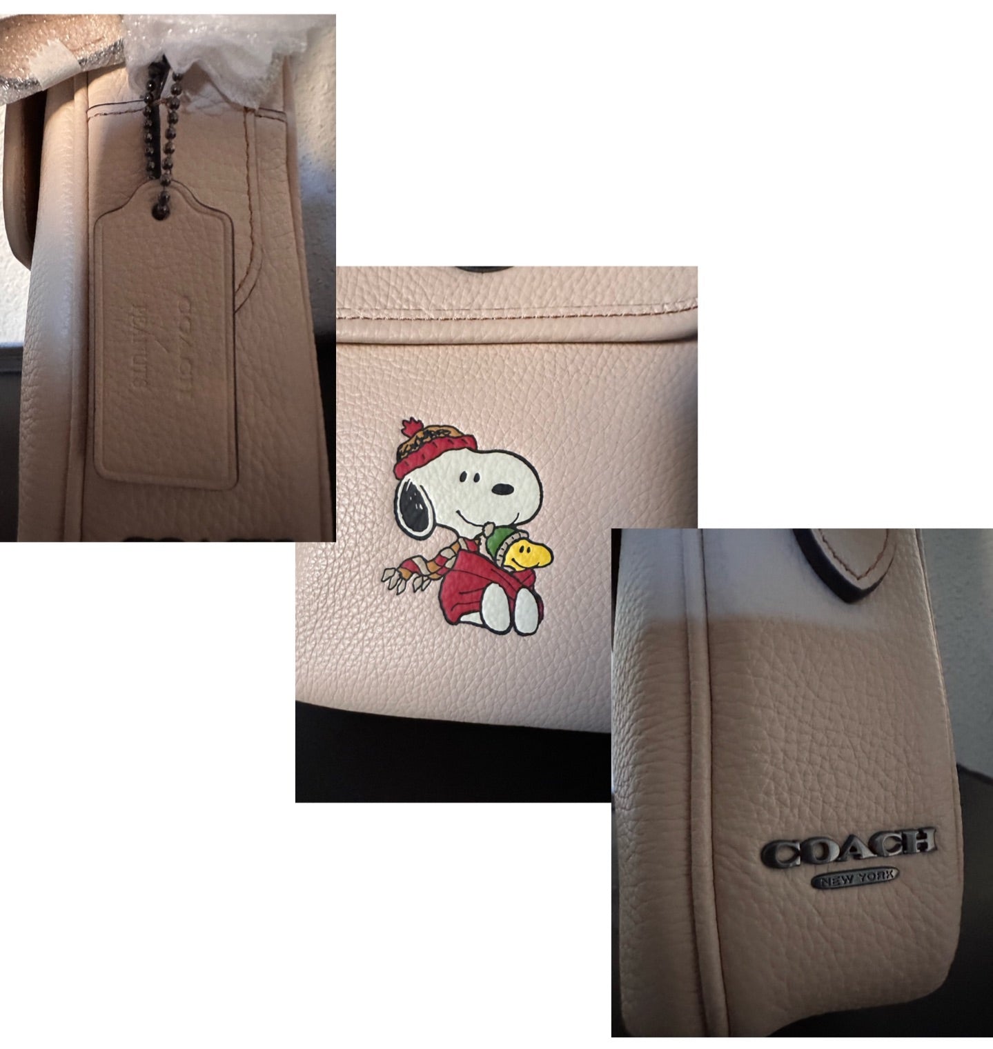Coach Coach X Peanuts Heritage Crossbody With Snoopy Motif