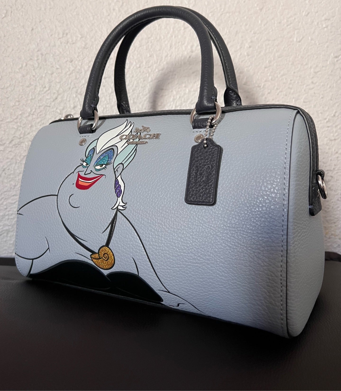 Disney X Coach Rowan Satchel With Ursula Motif