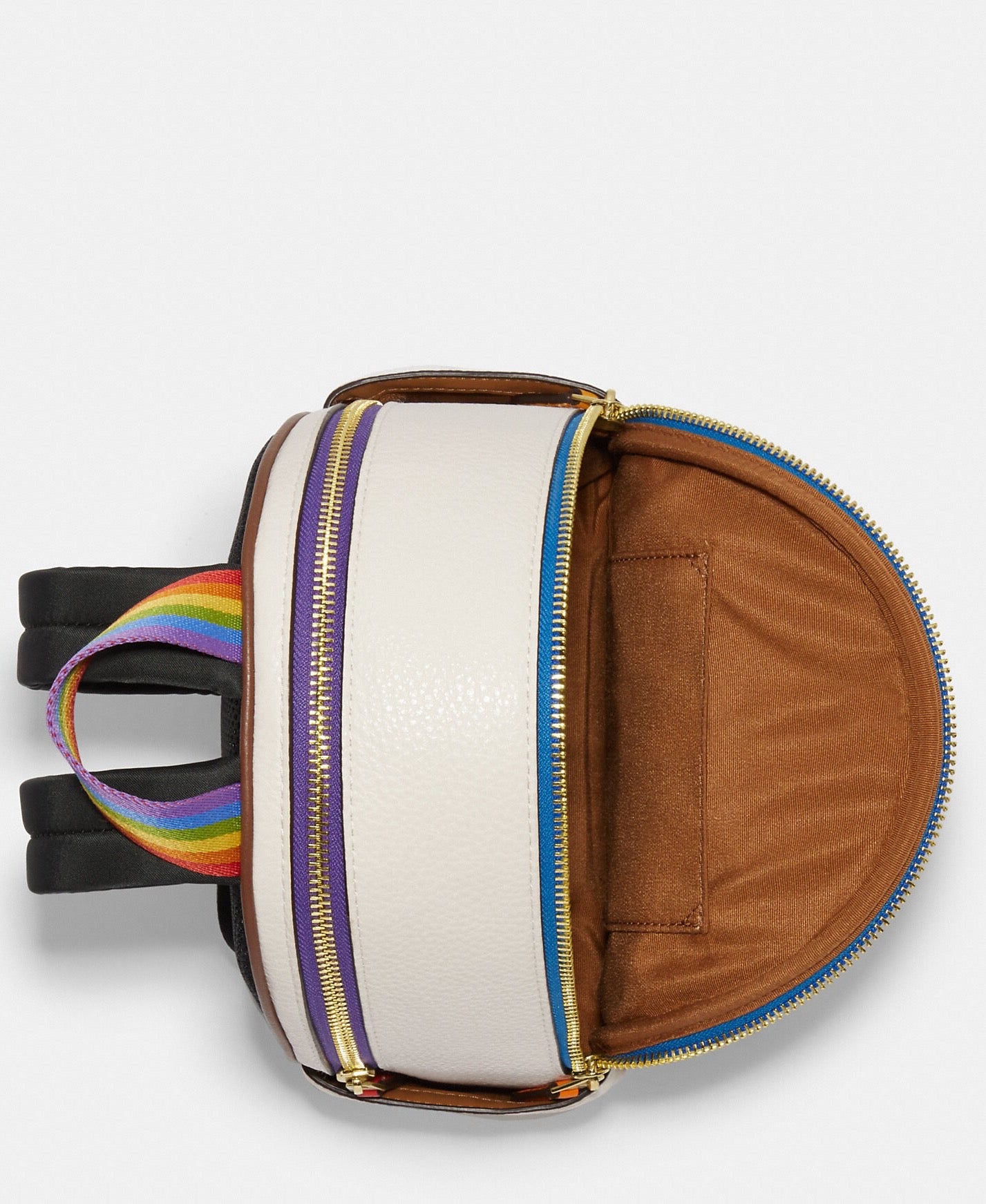 Coach Mini Court Backpack With Rainbow Coach