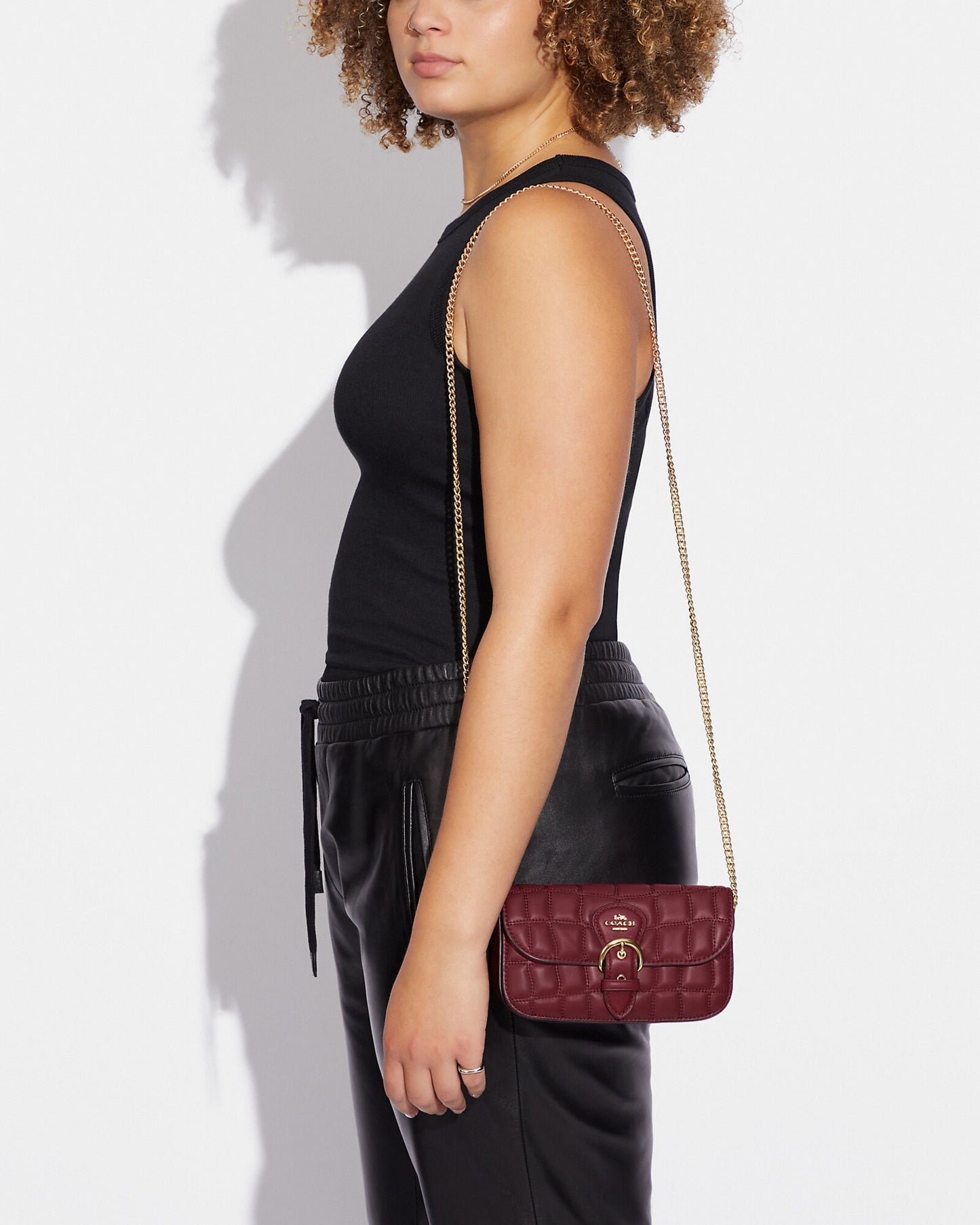 Coach Kleo Crossbody With Quilting