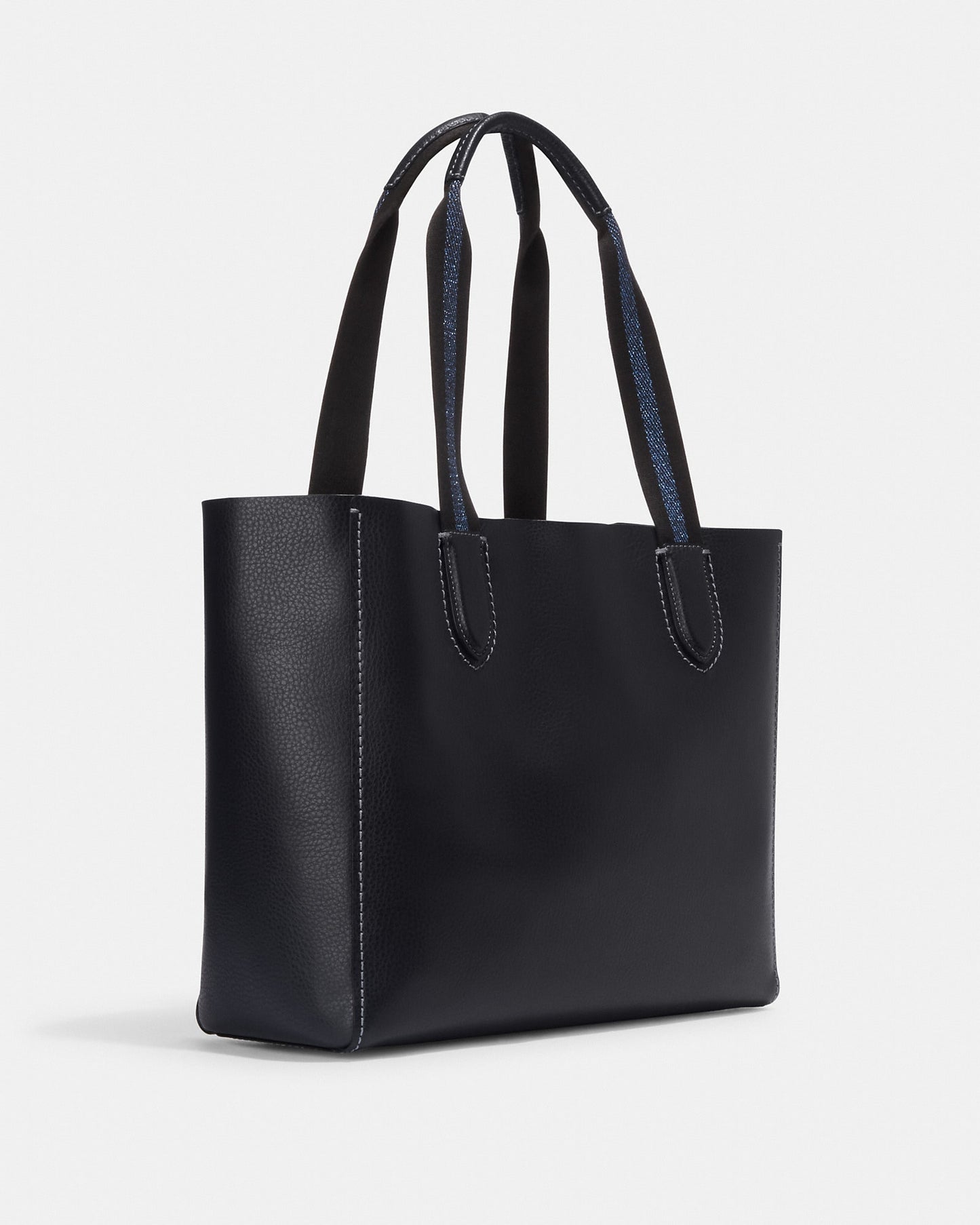 Coach Derby Leather Tote With Horse And Carriage