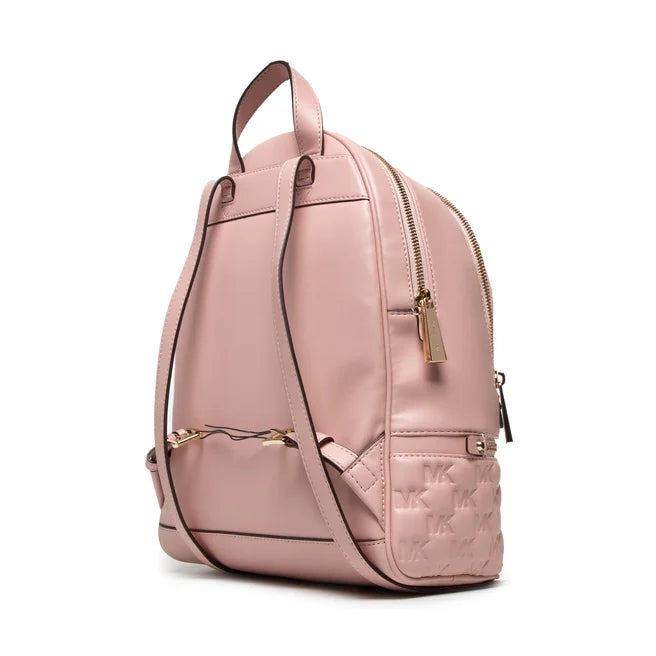 MICHAEL MICHAEL KORS Rhea Logo Embossed Leather Backpack