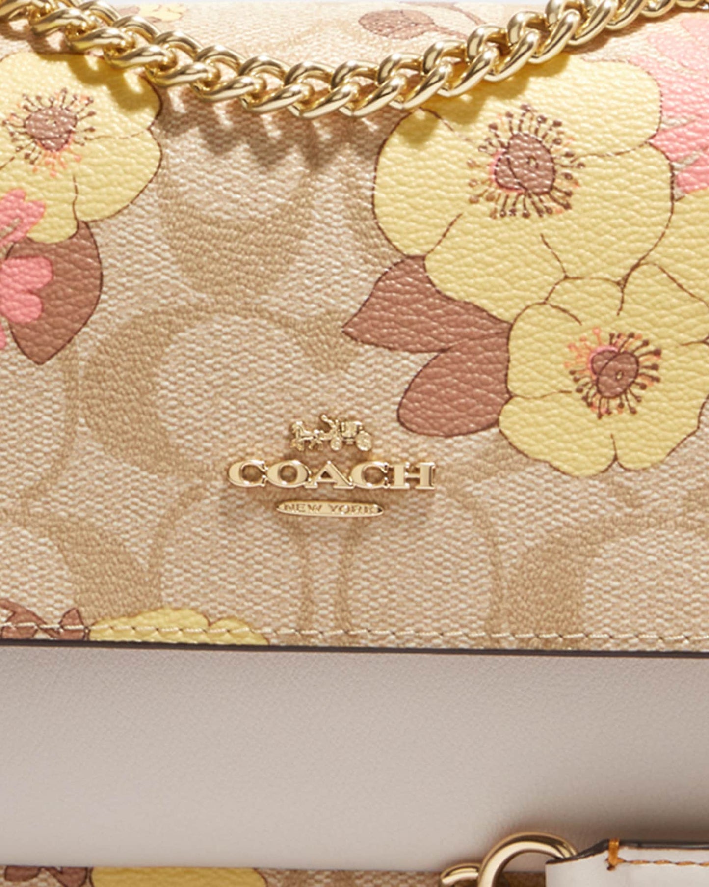 COACH Mini Klare Crossbody In Signature Canvas With Floral Cluster Print