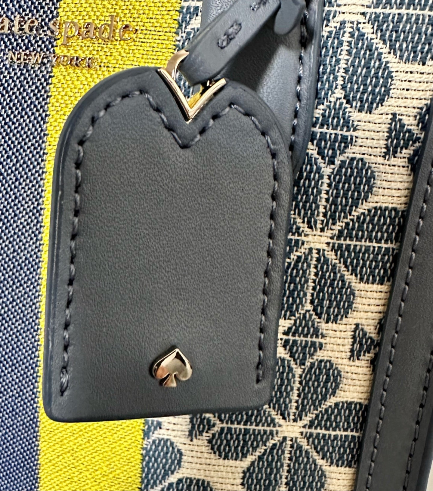 KATE SPADE Mini Manhattan Spade Flower Jacquard Tote