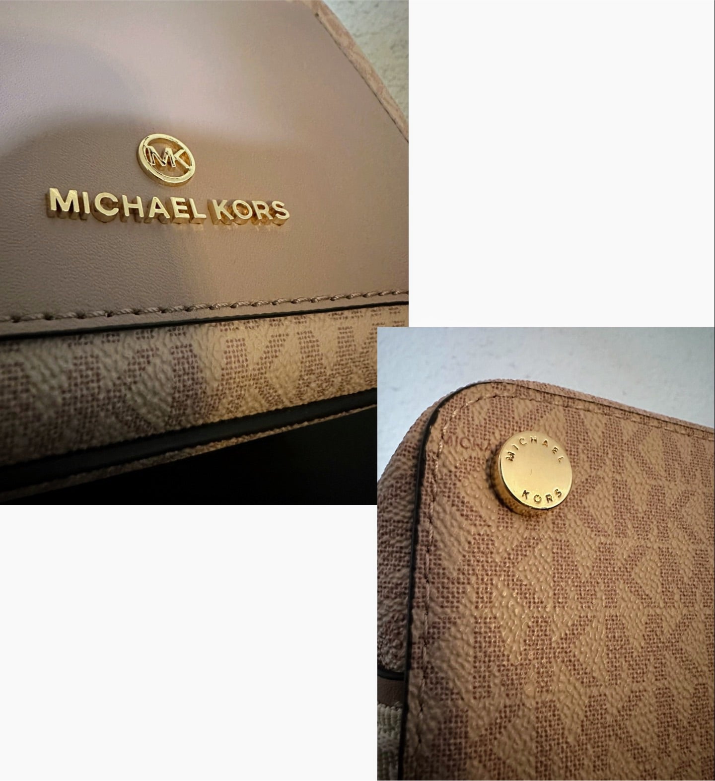MICHAEL KORS Maeve Medium Bucket Bag Signature Canvas
