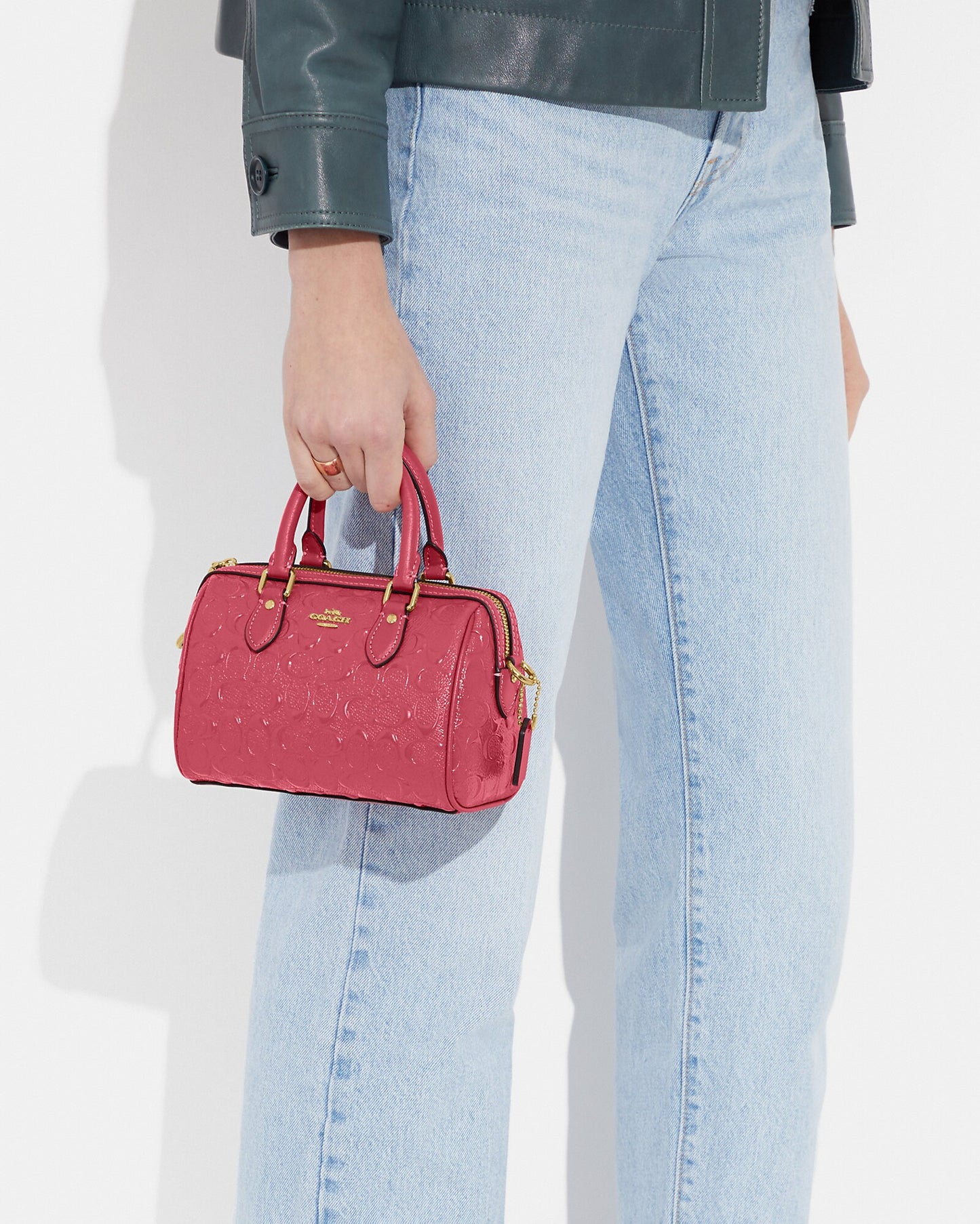 Mini Rowan Crossbody In Signature Leather
