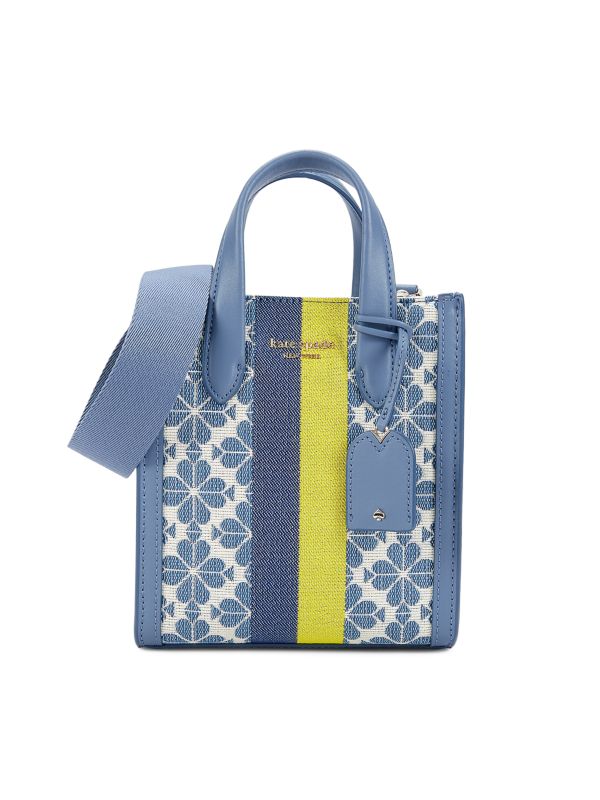 KATE SPADE Mini Manhattan Spade Flower Jacquard Tote