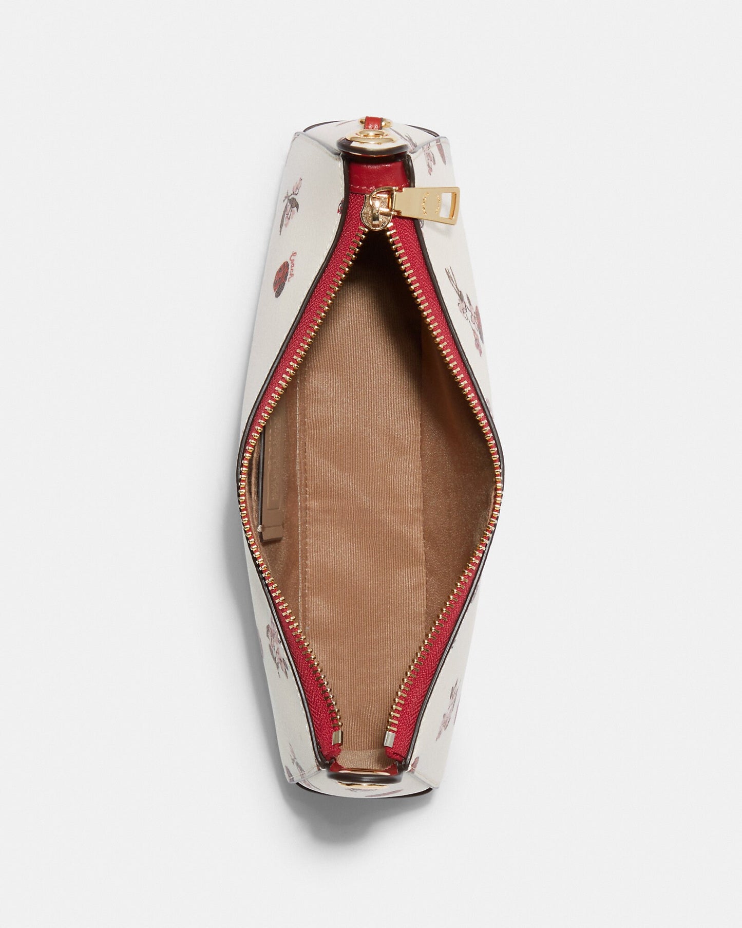 Coach Jes Baguette With Ladybug Floral Print