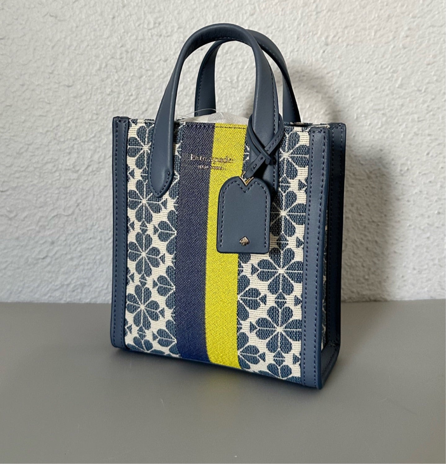 KATE SPADE Mini Manhattan Spade Flower Jacquard Tote