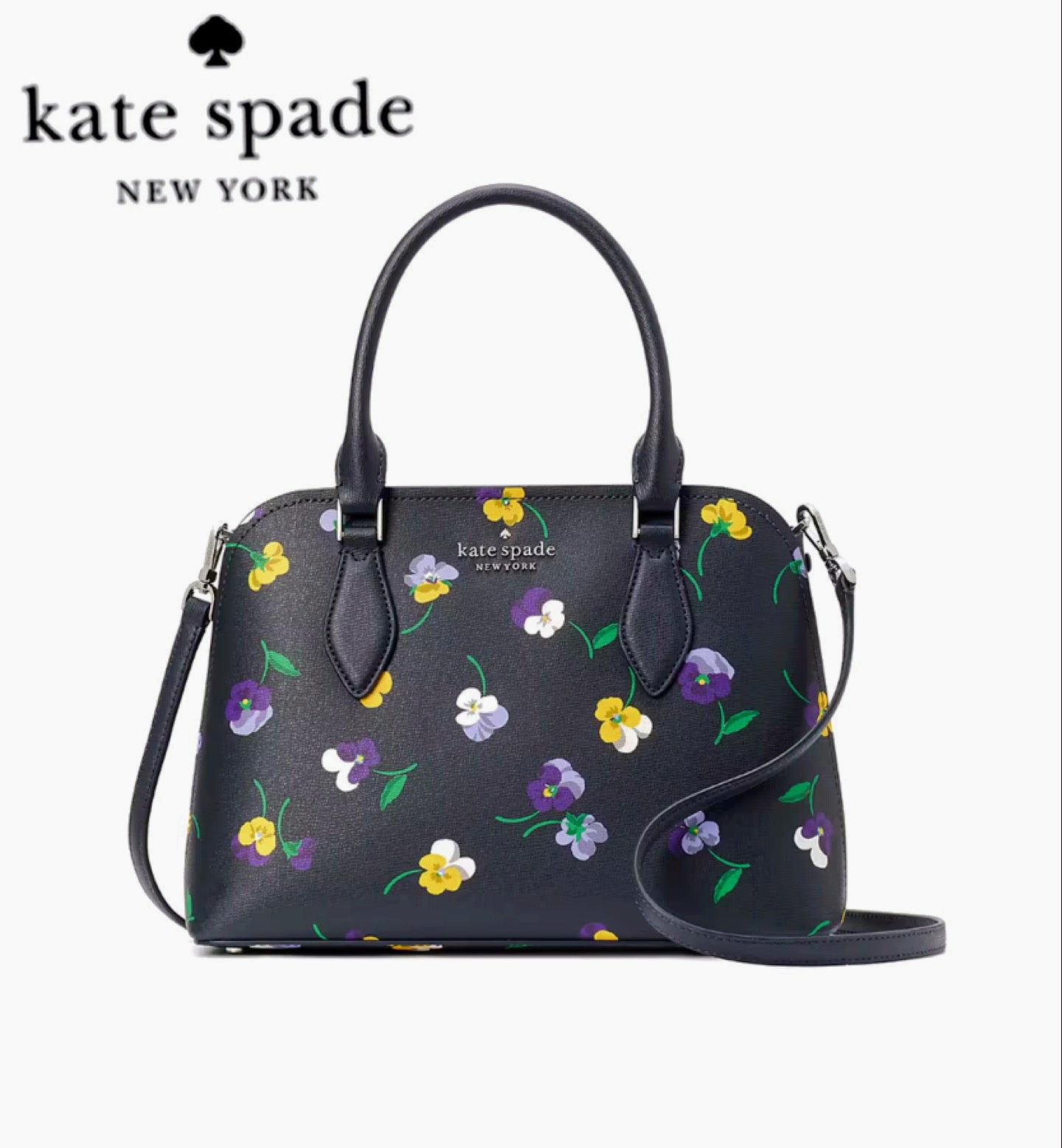 Kate Spade Darsy Small Satchel Floral Print