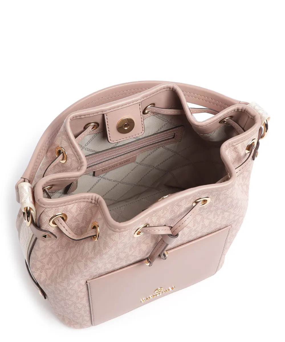 MICHAEL KORS Maeve Medium Bucket Bag Signature Canvas