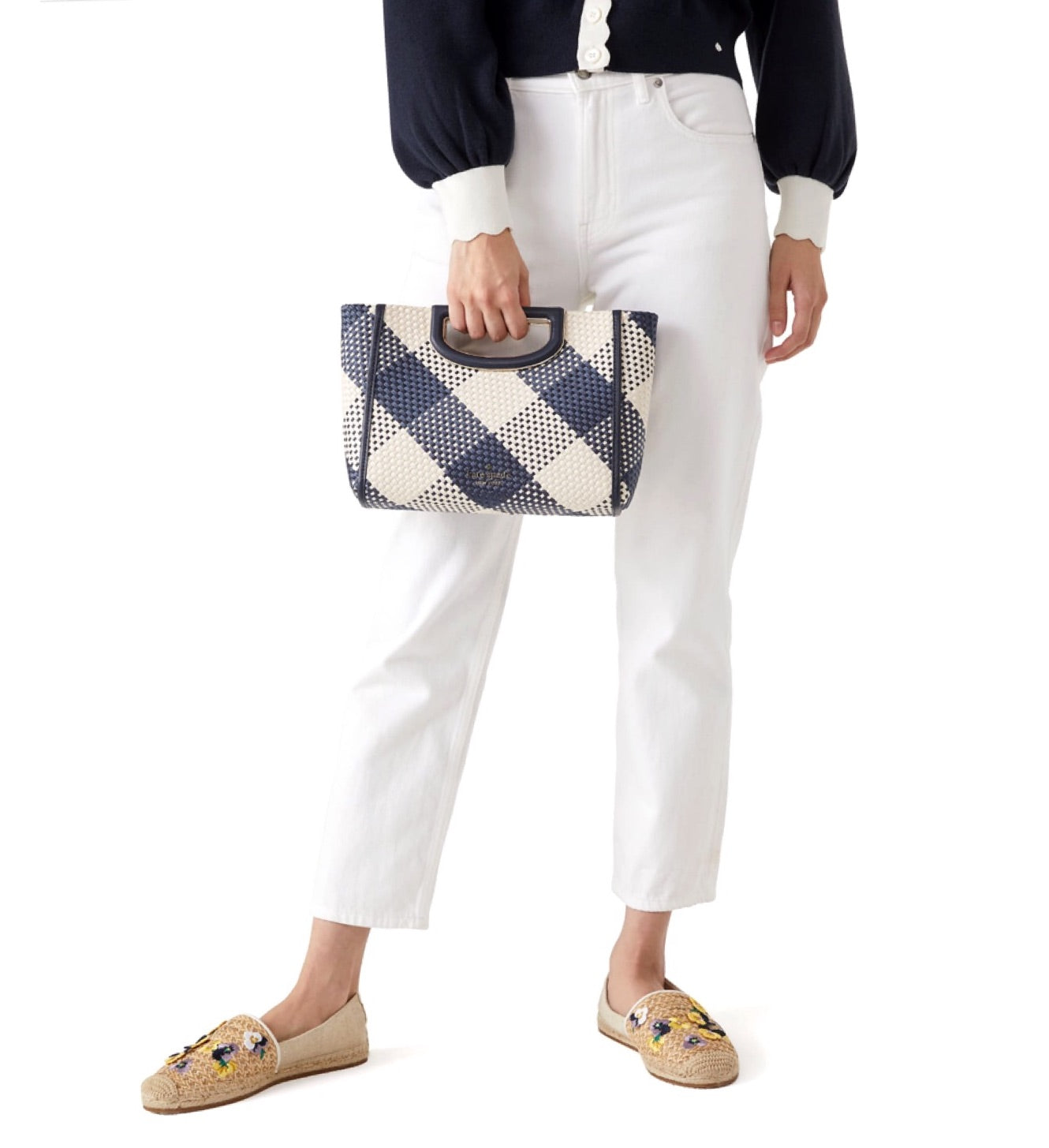 Kate Spade Alexia Gingham Crossbody