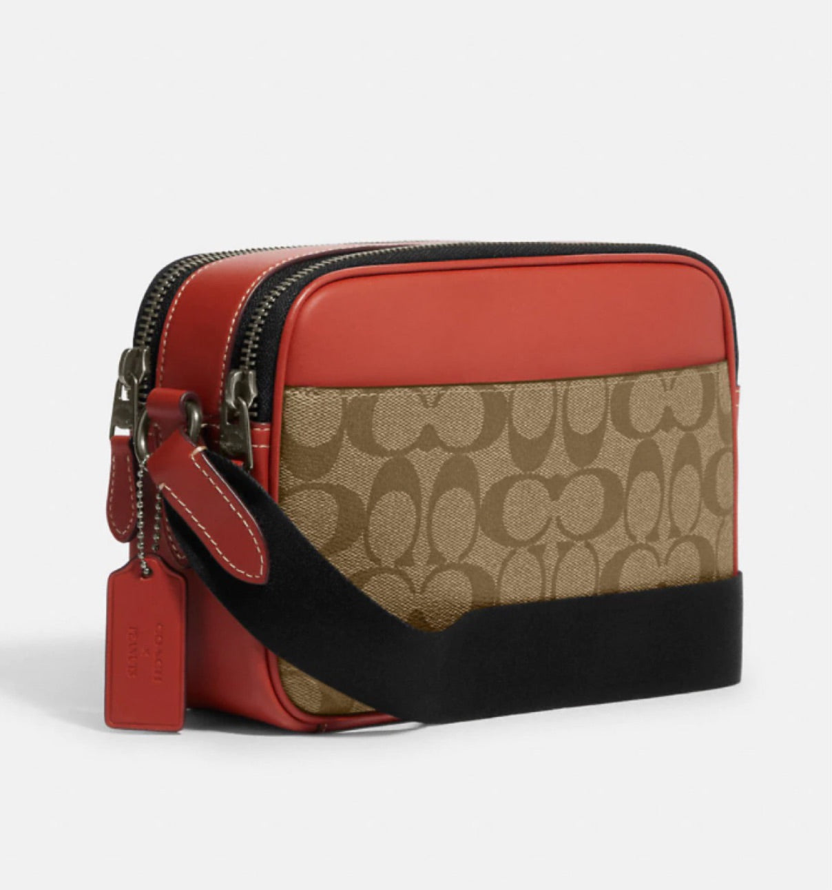 Coach X Peanuts Graham Crossbody In Signature Canvas With Patches