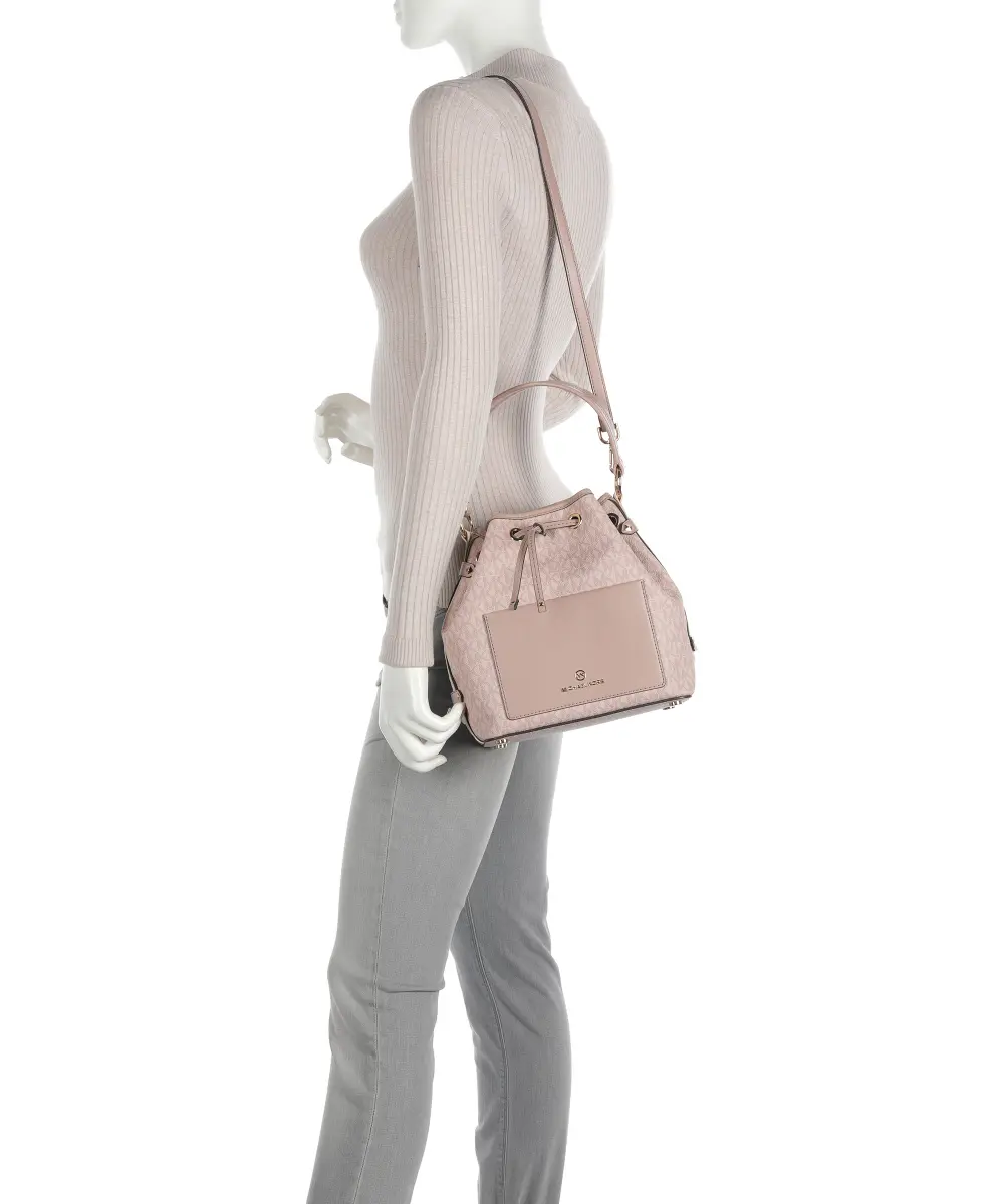 MICHAEL KORS Maeve Medium Bucket Bag Signature Canvas