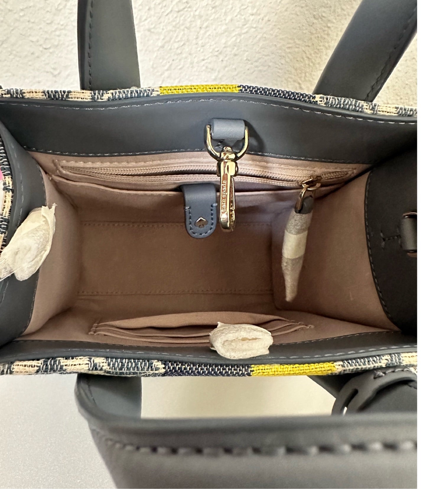 KATE SPADE Mini Manhattan Spade Flower Jacquard Tote