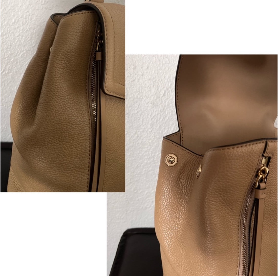 NWT Michael Kors Freya Medium Leather Convertible Backpack