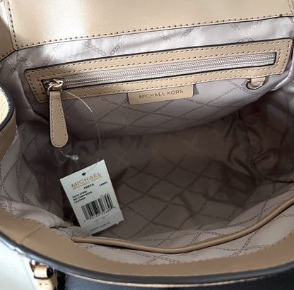 NWT Michael Kors Freya Medium Leather Convertible Backpack