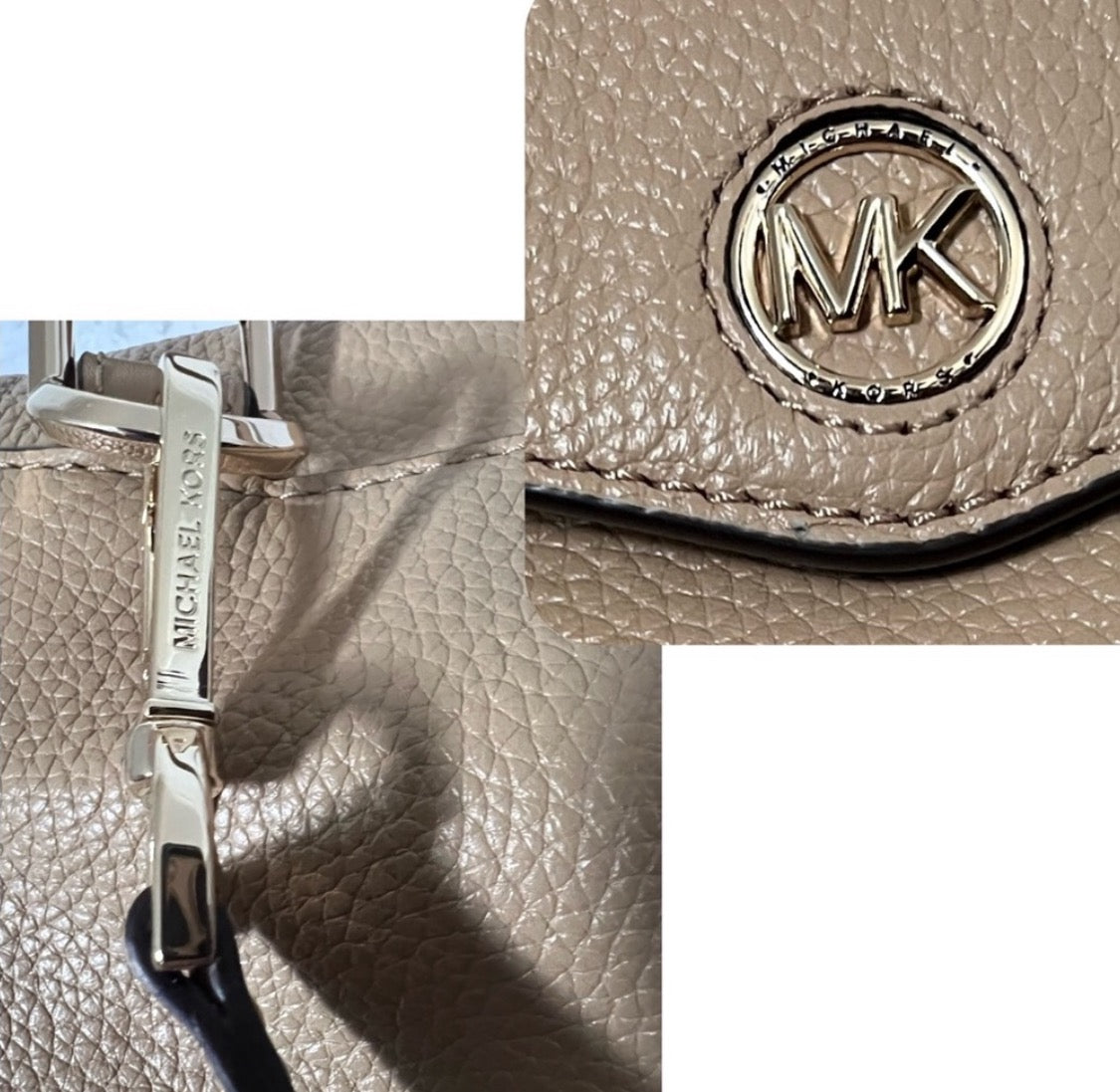 NWT Michael Kors Freya Medium Leather Convertible Backpack