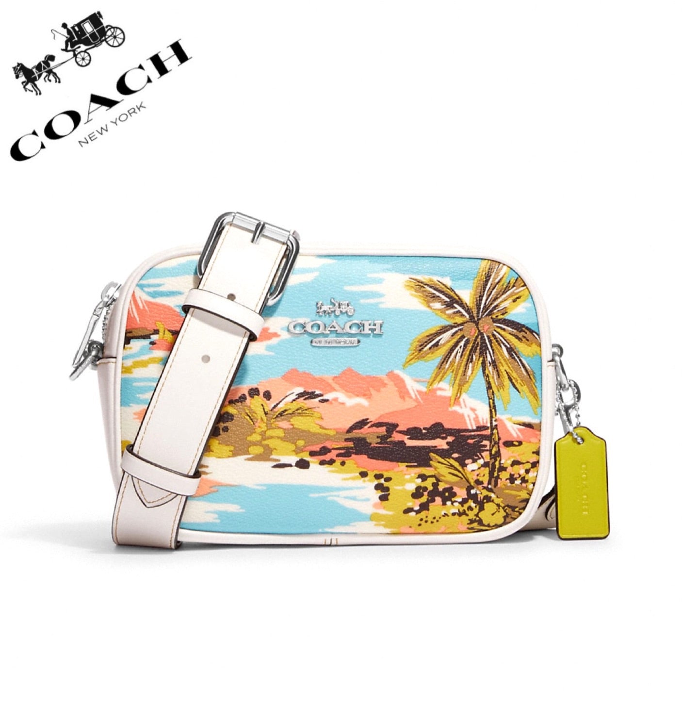 Mini Jamie Camera Bag With Hawaiian Print