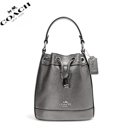 Coach Dempsey Drawstring Bucket Bag 15