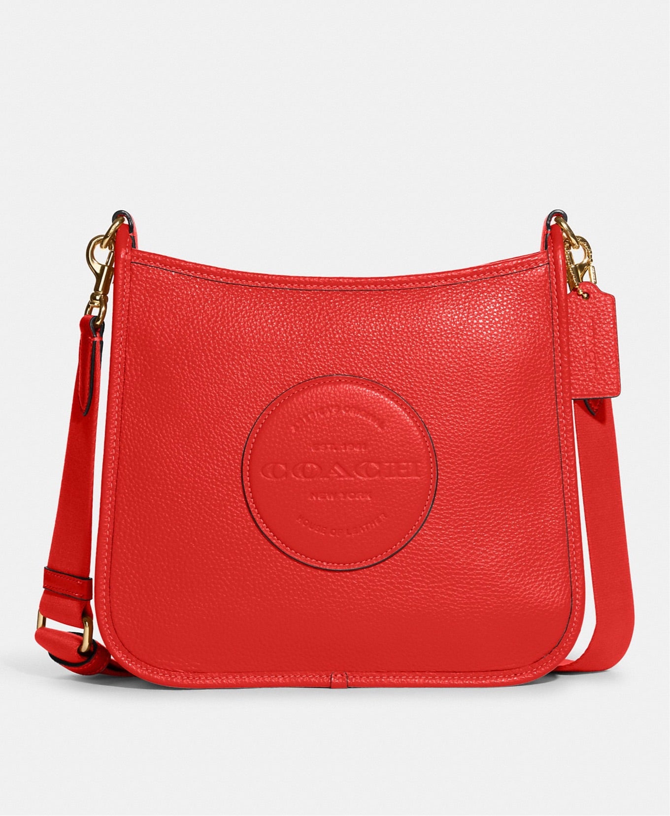 Dempsey File Bag Leather Crossbody