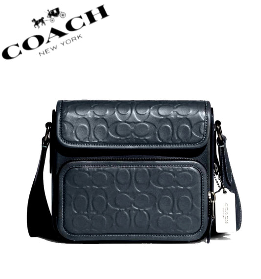 Coach Sullivan Flap Crossbody In Signature Leather