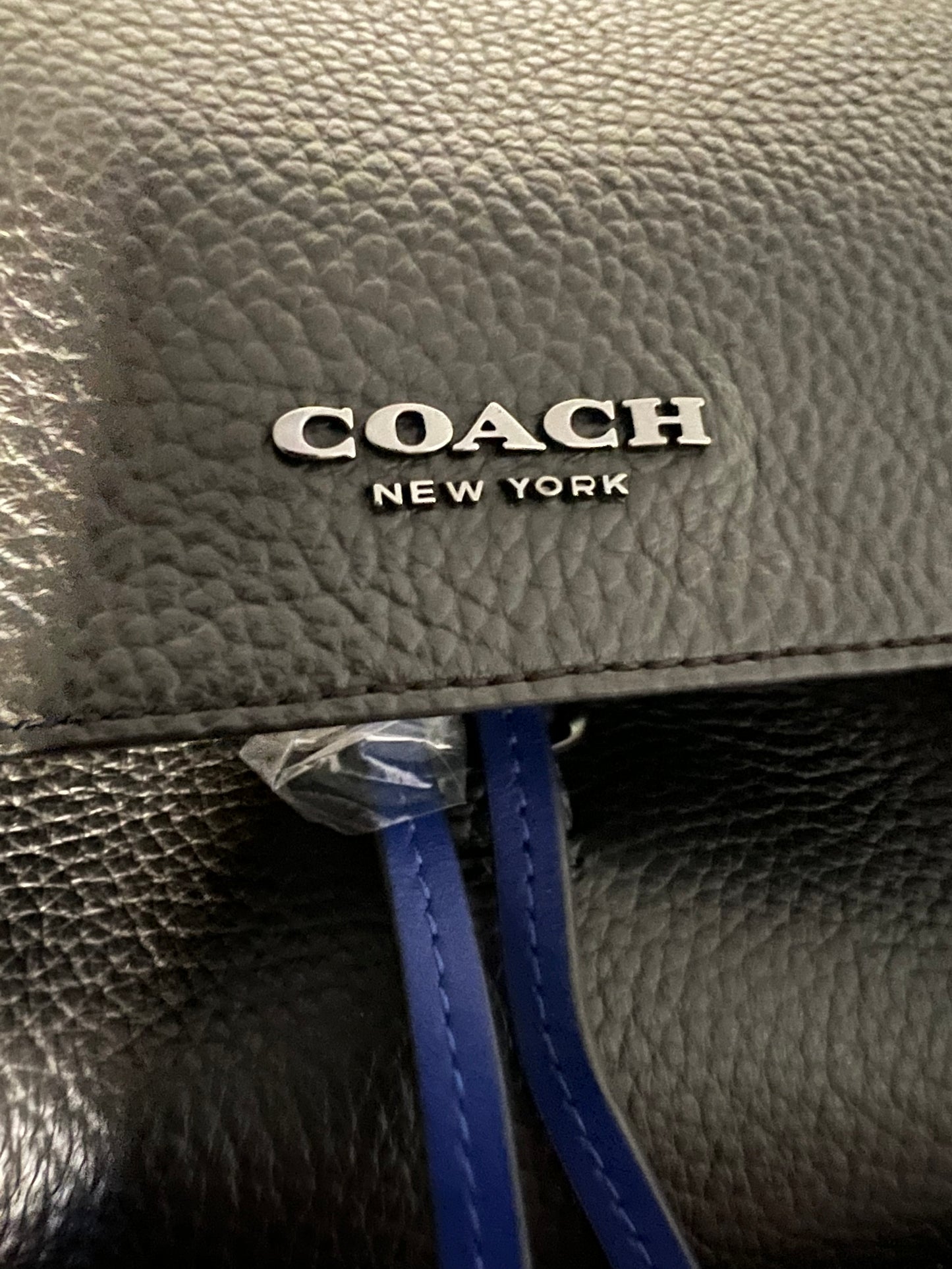 Coach Turner Backpack Leather Black Ombre Horse And Carriage Logo