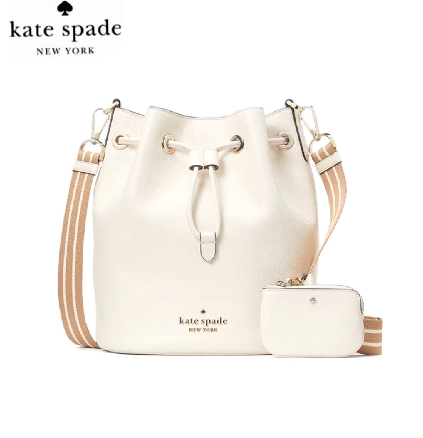 Kate Spade Rosie Pebbled Leather Bucket Bag