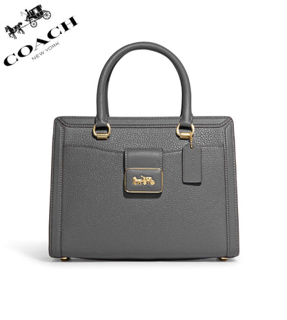 COACH Grace Carryall Leather Shoulder Bag