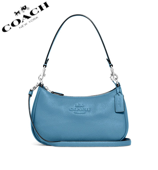 Coach Teri Shoulder Bag Leather Crossbody