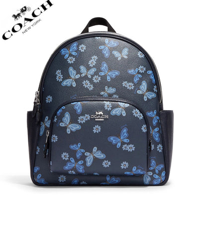 COACH Court Backpack With Lovely Butterfly Print