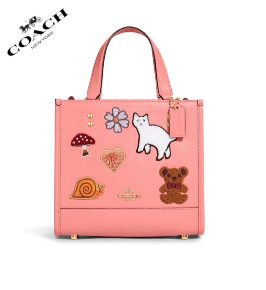 Coach Dempsey Tote 22 With Creature Patches