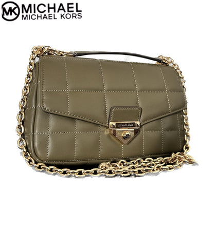 SoHo Large Quilted Leather Shoulder Bag