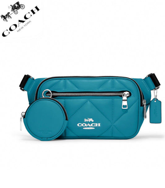 COACH Elias Belt Bag With Puffy Diamond Quilting