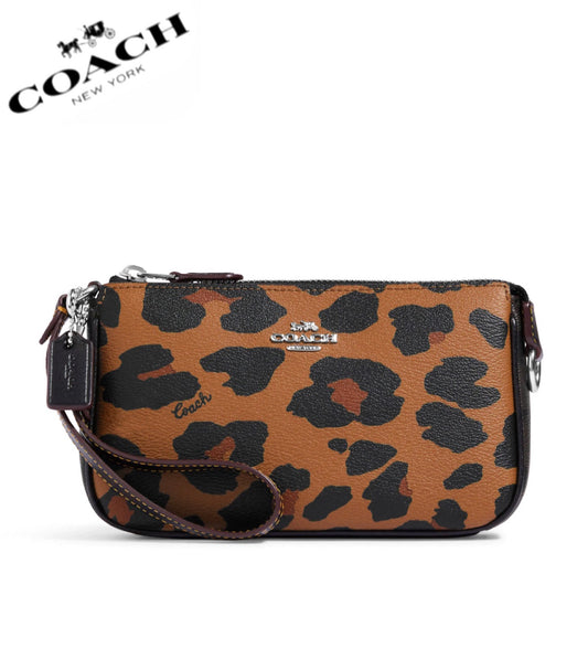 Coach Nolita 19 With Leopard Print And Signature Canvas