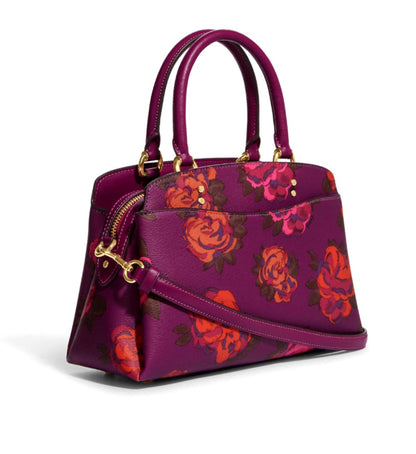 Coach Mini Lillie Carryall With Jumbo Floral Print